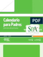 Calendario para Padres - Primero de Primaria