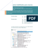 Salvar Arquivos Habilitados para Macros