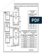 Hgu Compressor Foundation & Equipment Level & Center Line Dimension Report