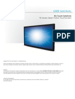 User Manual: 90 Series Open Frame Touchscreen