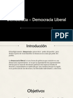 Democracia- Democracia Liberal