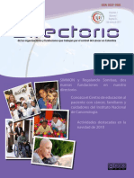 Directorio Organizaciones y Fundaciones Control Cancer PDF