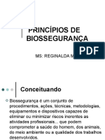 PRINCÍPIOS DE BIOSSEGURANÇA