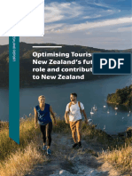 Tourism New Zealand Report