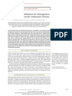 Pulmonary Rehabilitation For Management of Chronic Obstructive Pulmonary Disease