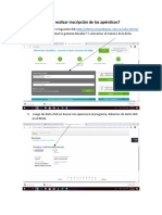 Cómo Realizar Inscripción de Los Apéndices