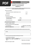 Formato 1 para Apelación SERVIR | PDF