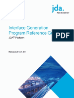 Platform 2018.1.0.0 Interface Generation Program Reference Guide