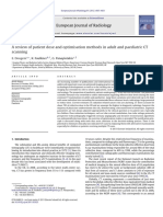 Dougeni2012 A Review of Patient Dose and Optimisation Methods in Adult and Paediatric CT