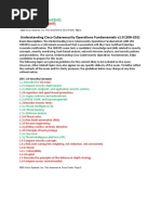 CCNA Cyber Ops (SECFND & SECOPS) VS Cisco Cyber Ops Associate (CBROPS) Blue Prints Comparison