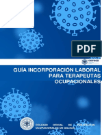 Pdf. Cast. General - Guia Incorporacion Laboral Terapeutas Ocupacionales