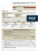 Ficha de Evaluacion Del Desempeño Docente 2018