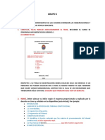 Grupo 5 - Observaciones y Sugerencias