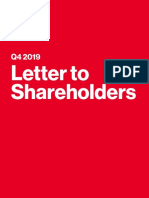 Shareholder Letter Q419