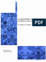 II La Industria Textil y Su Control de C PDF