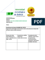 formato de informe de lectura