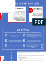 Businessmans Red Tie PowerPoint Template