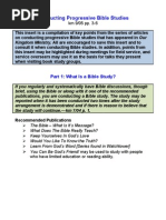 Download Conducting Progressive Bible Studies -from insert - half sheet by Mel Wiley SN47215482 doc pdf