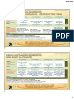 Rúbrica Trabajo de Investigación PDF