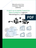 Ebook en PDF Avances en El Analisis Espacial de Datos Ecologicos Aspectos Metodologicos y Aplicados PDF