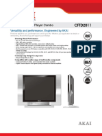 TV LCD CFTD2011 - Akai PDF