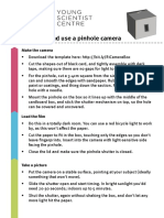 Pinhole Camera Instructions v5 0 PDF