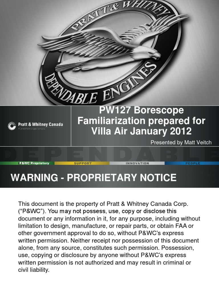 Borescope Training PDF Turbine Machines