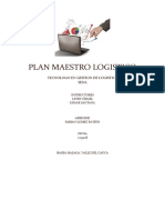 EVIDENCIA 6 Plan Maestro Logistico