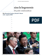 Cómo Termina La Hegemonía Estadounidense Bien PDF