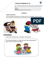 Ficha #10 Tutoría PDF