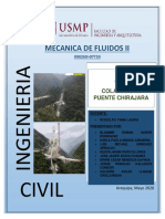 Mecanica de Fluidos 2 Colpaso Del Puente Chirajara PDF