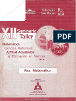 FOLLETO SEMINARIO DE RAZONAMIENTO MATEMÁTICO CESAR VALLEJO Red PDF