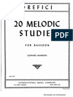 20 Melodic Studies PDF