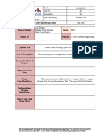 Research Topic Proposal Form