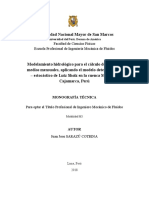 Modelamiento hidrológico para el cálculo de caudales cajamarca.pdf