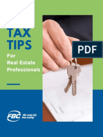 10 TAX Tips: For Real Estate Professionals