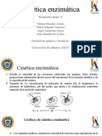 Cinética Enzimática Trabajo Corregido