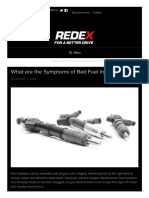 What Are The Symptoms of Bad Fuel Injectors? - Redex - 1597082926137