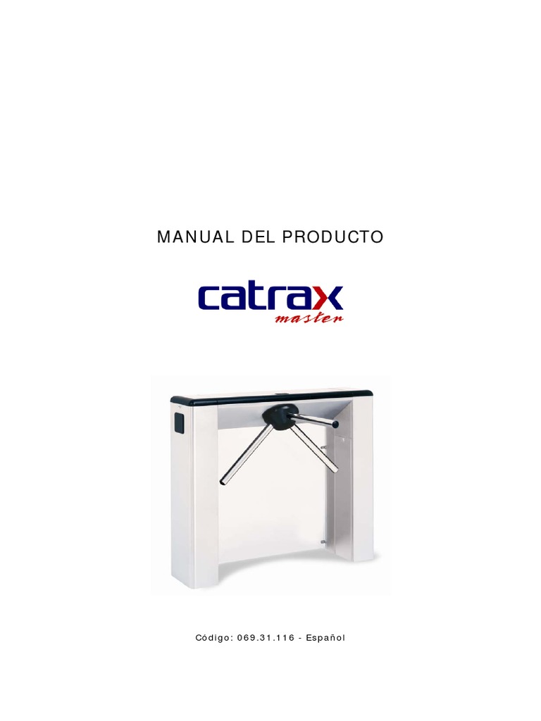Manual de Instalación CATRAX Master | PDF | Tornillo | Byte