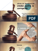 Afiche - No A La Corrupción
