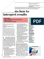 Urinalysis How To Interpret Results PDF