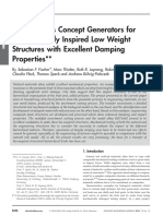 Pummelos As Concept Generators For Biomimetically Inspired Low Weight Structures With Excellent Damping Properties