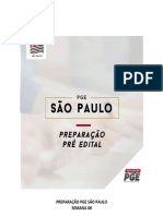 Preparação PGE SP: Licitação e Direitos Fundamentais