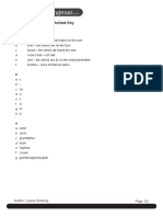 People and Faces Worksheet Key: © Pearson Education 2008 Photocopiable