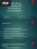 Geophysical Methods For Petroleum Exploration