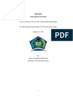 For Ms. Dede Sari, Class XI TKR, Teacher SMK Kartini Batam: "Disk Brake System"