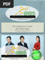Green Valley College SPEED