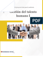 Proyecto Gestión Del Talento Humano 1 2018