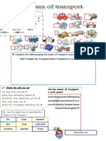 Land, air and water transports