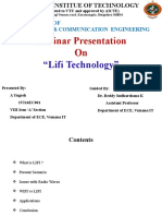 Seminar On Lifi Technology